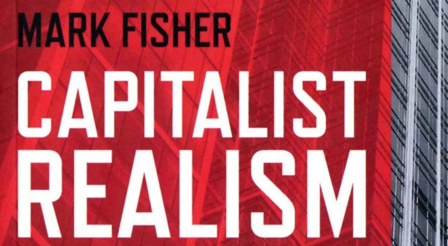 The cover of Capitalist Realism by Mark Fisher