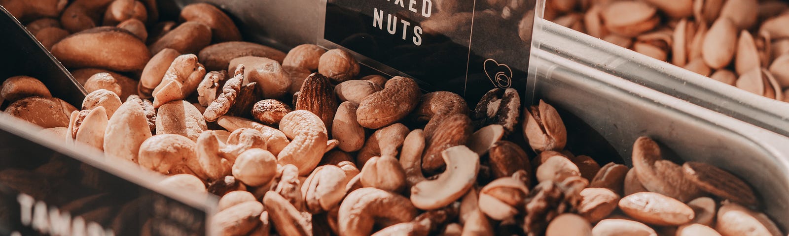 A variety of nuts!