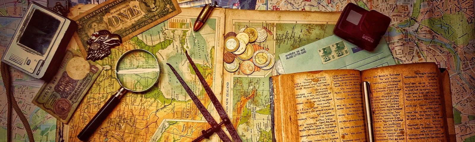 Treasure map.