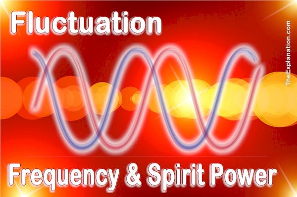 The fluctuation and frequency of the power of the Spirit of God. A biblical reality.