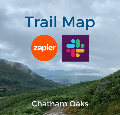 zapier slack integration trail map