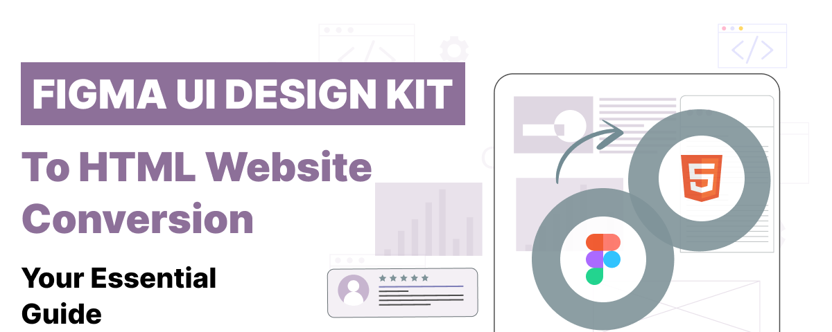 Figma UI Design to HTML Website Conversion