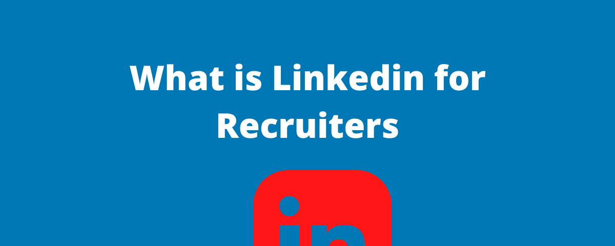 LinkedIn Recruiter is used as an outbound recruiting method as you can reach out to your ideal candidates using an advanced filtered search.