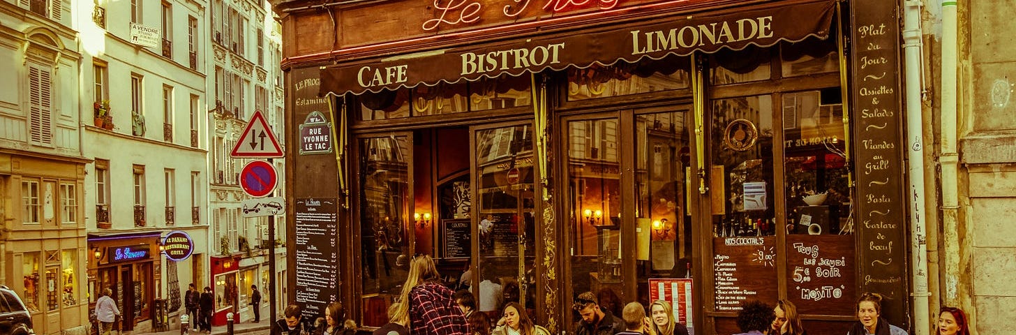 Paris cafe