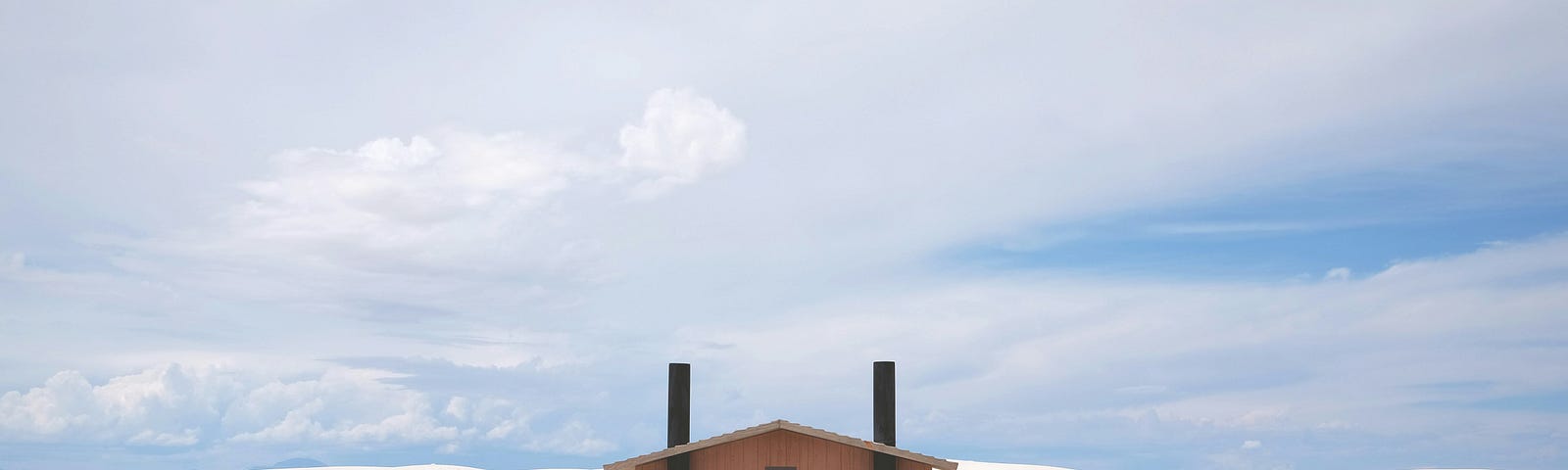 Outhouse on a beach…