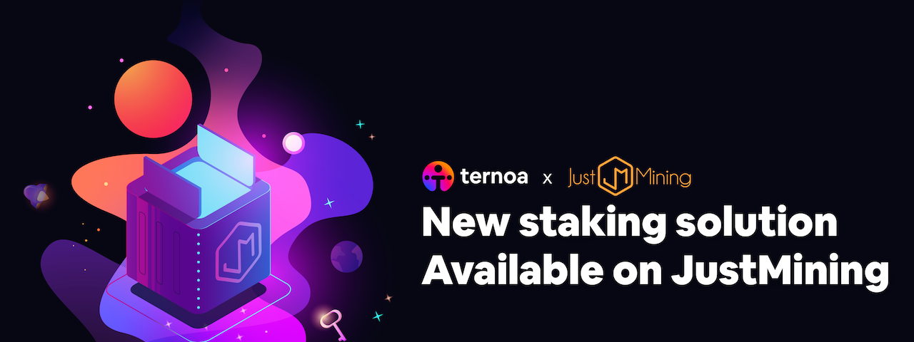 Ternoa $CAPS staking on Just-Mining
