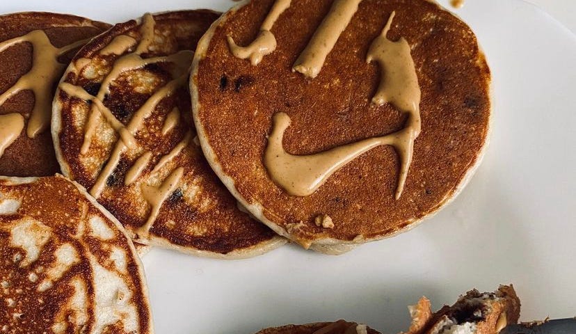 Yummy protein pancakes. Author image