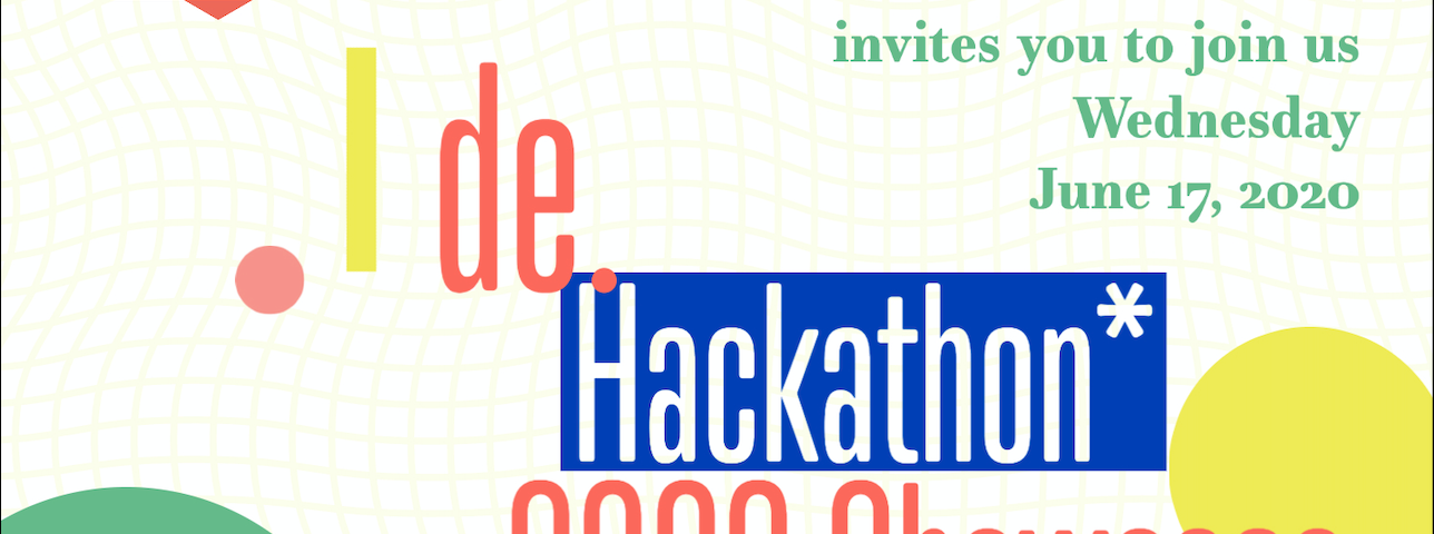 Hack.Diversity de Hackathon 2020 Showcase invite screenshot