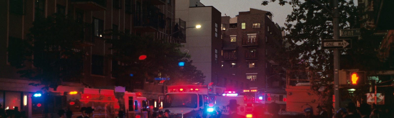 First responder vehicles in low light