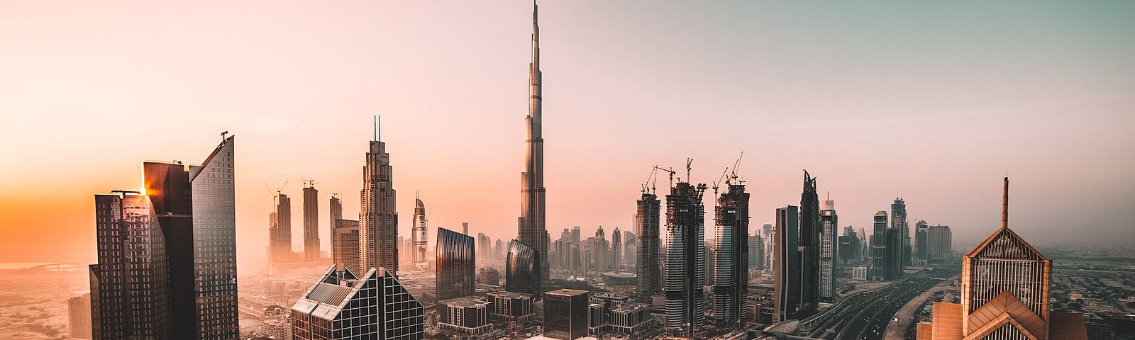 Dubai skyline for people who want to know how to find work in dubai