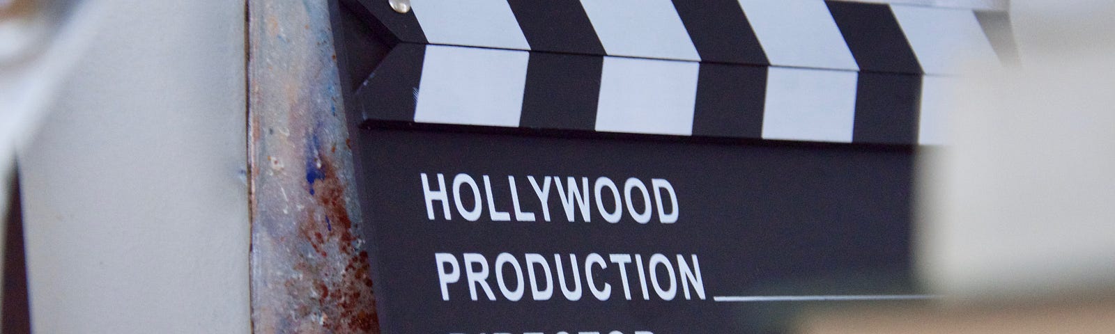 How My Medium Story Became a Hollywood Movie — A Movie Director’s Clapboard