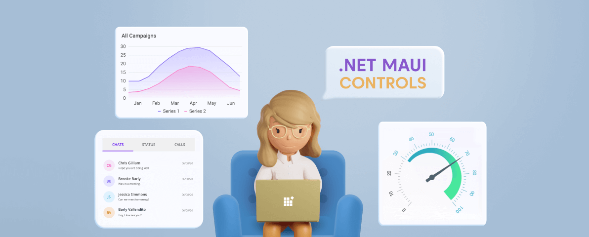 Introducing the First Set of Syncfusion .NET MAUI Controls