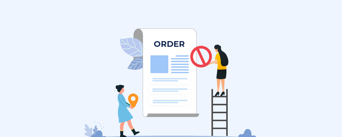 How to Block an Order Based on the Billing or Shipping Location