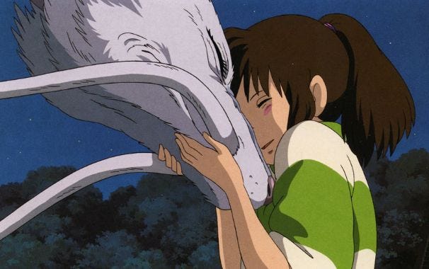 spirited away chihiro and haku meet again