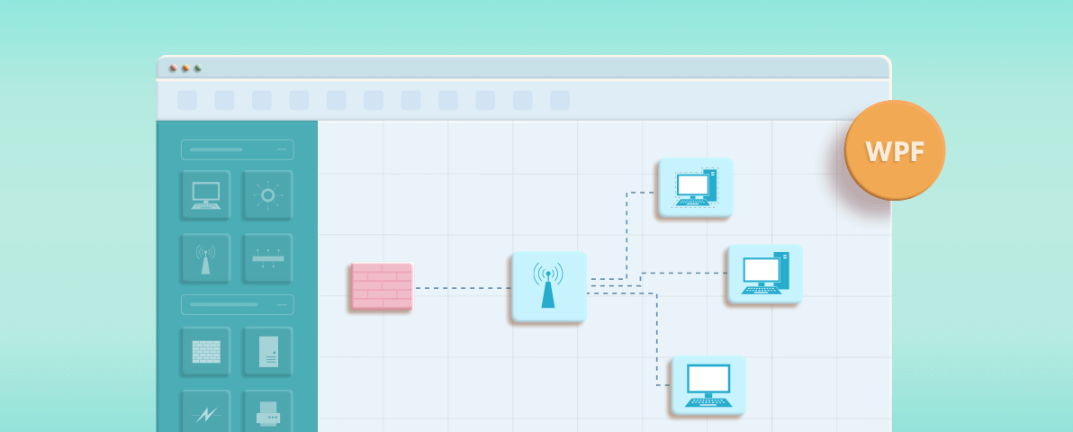 Easily Prepare Network Diagrams with Our WPF Diagram Control