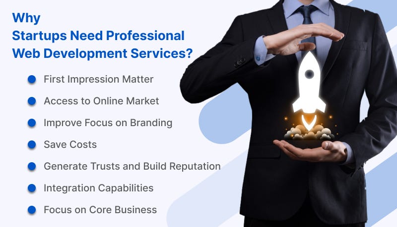 Reason Startups Need Professional Web Development Services