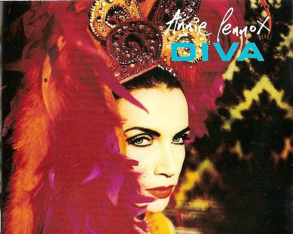 Original cover of Diva album