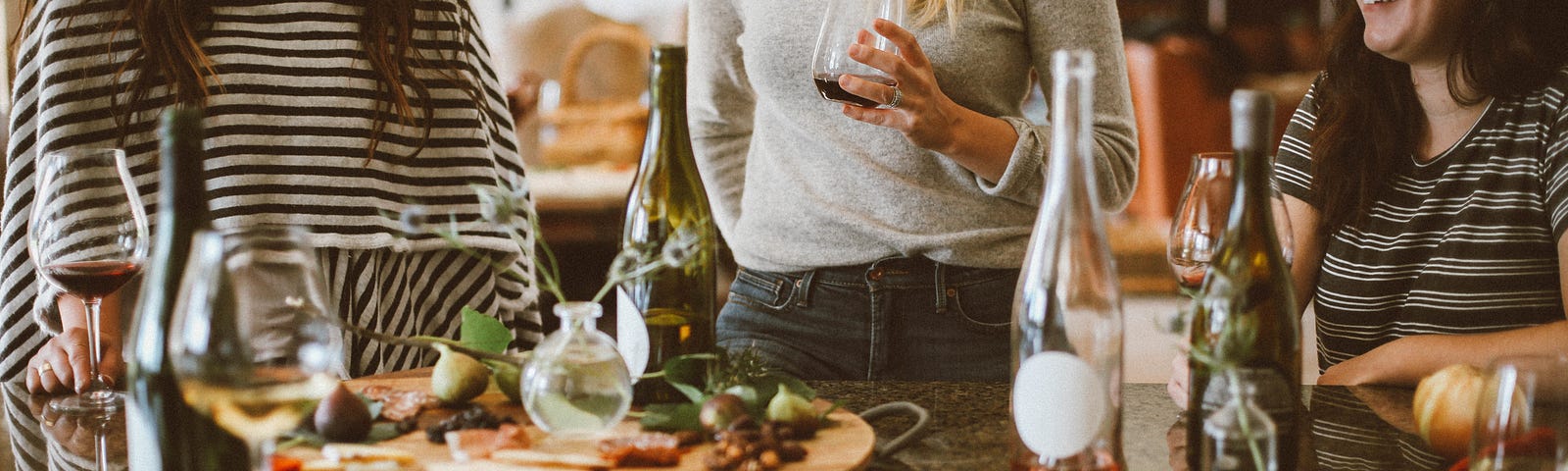 A picture of calmness and happiness, once that roast beef is on the table. This a lie, I tell you.