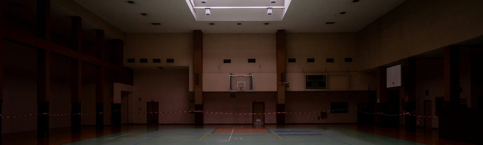 A gymnasium can be a locus of community unity.