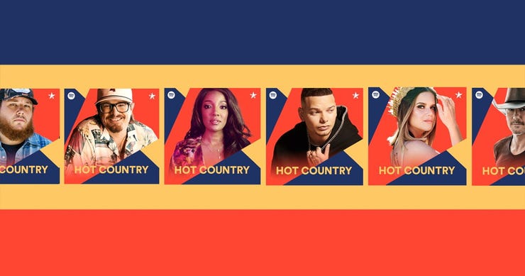 Spotify hot country fb