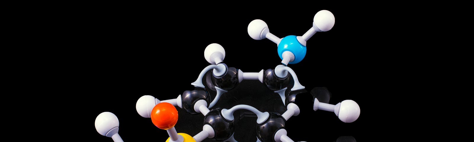 depiction of a molecule