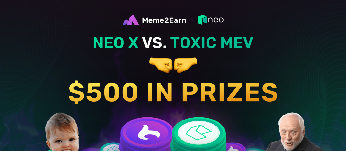 Neo X vs. toxic mev meme contest on meme2earn
