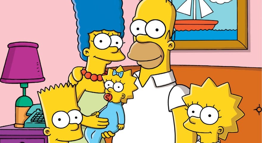 Simpson Family Portrait