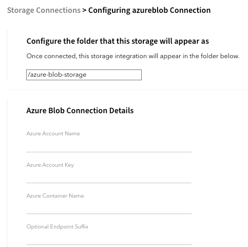 Configuring Storage account for Microsoft Azure SFTP in Couchdrop