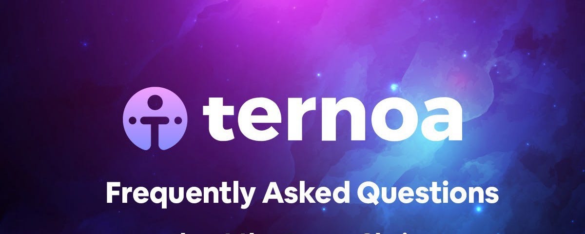 Ternoa blockchain FAQ