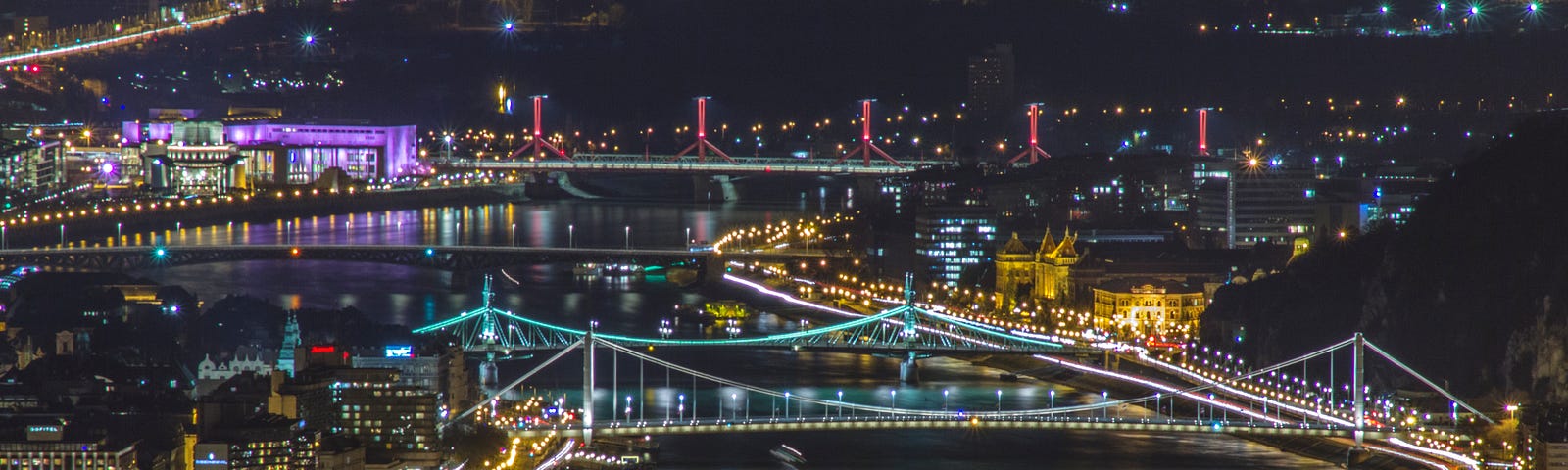 Budapest at night