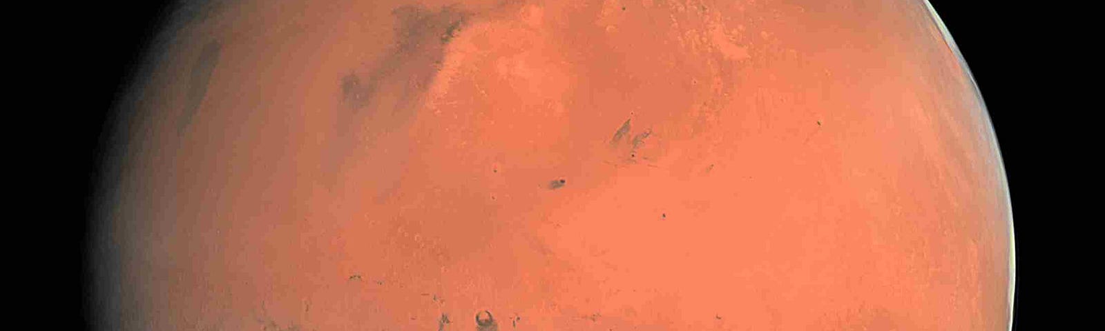 A picture of planet Mars