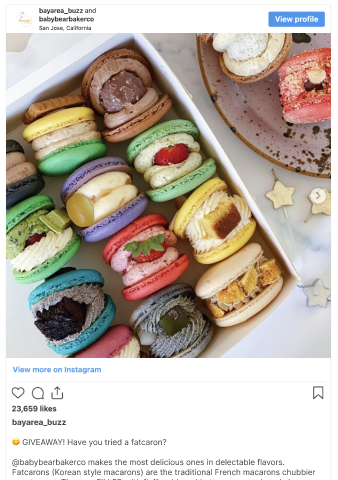 sell macarons online