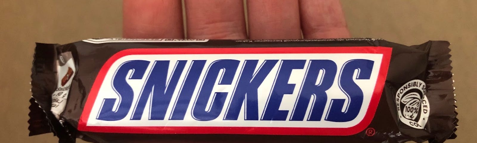 A Snickers bar