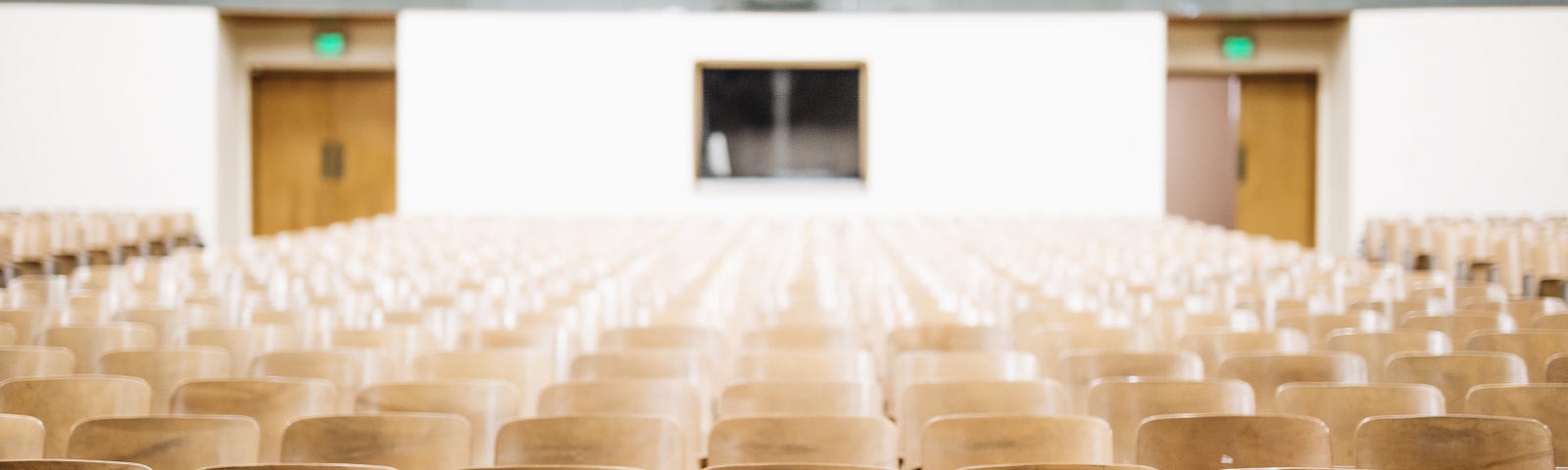 empty classroom