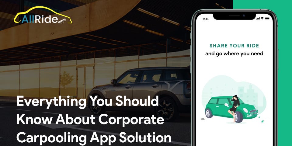 Corporate carpooling app solution