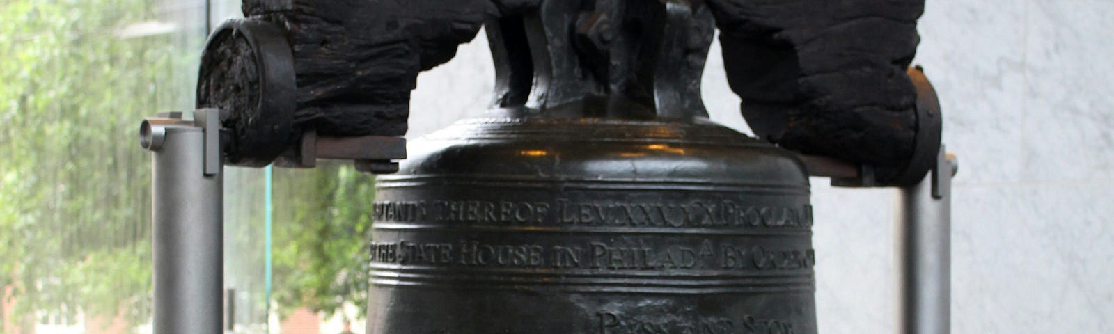 A photo of the Liberty Bell