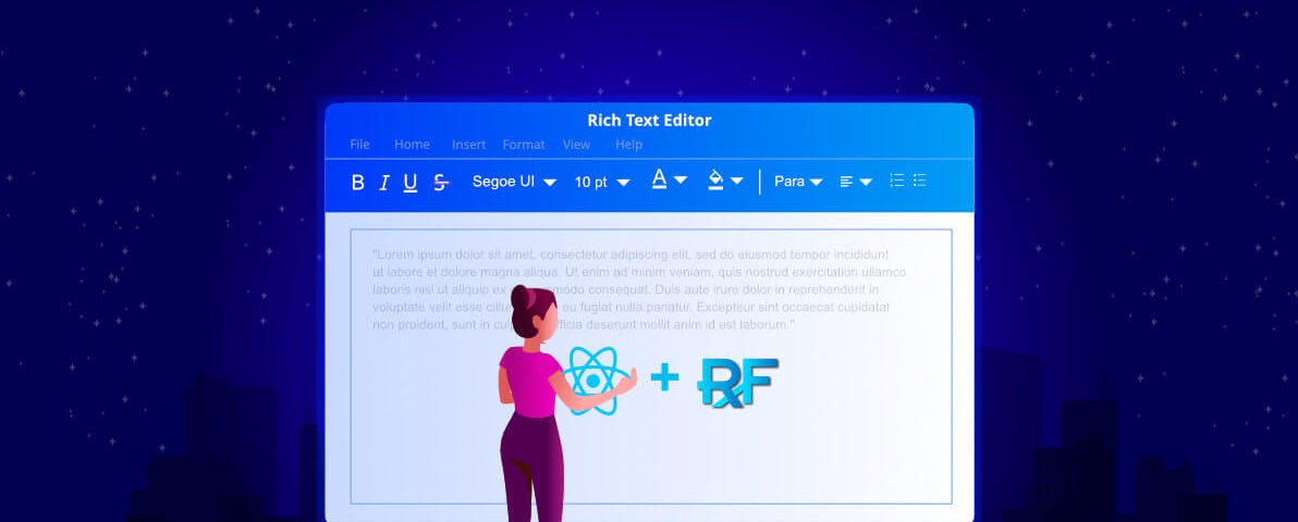 How to Use Syncfusion’s React Rich Text Editor with React Redux Form