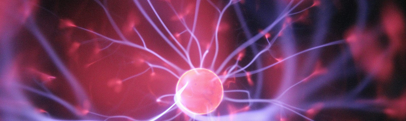 A plasma ball