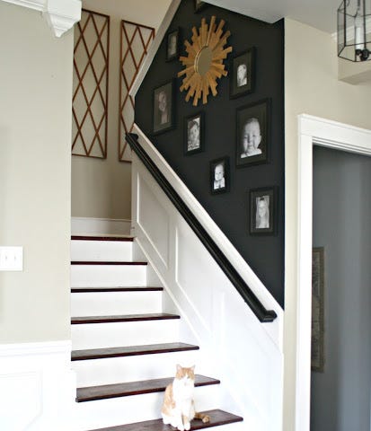 How to remove carpet and stain stairs