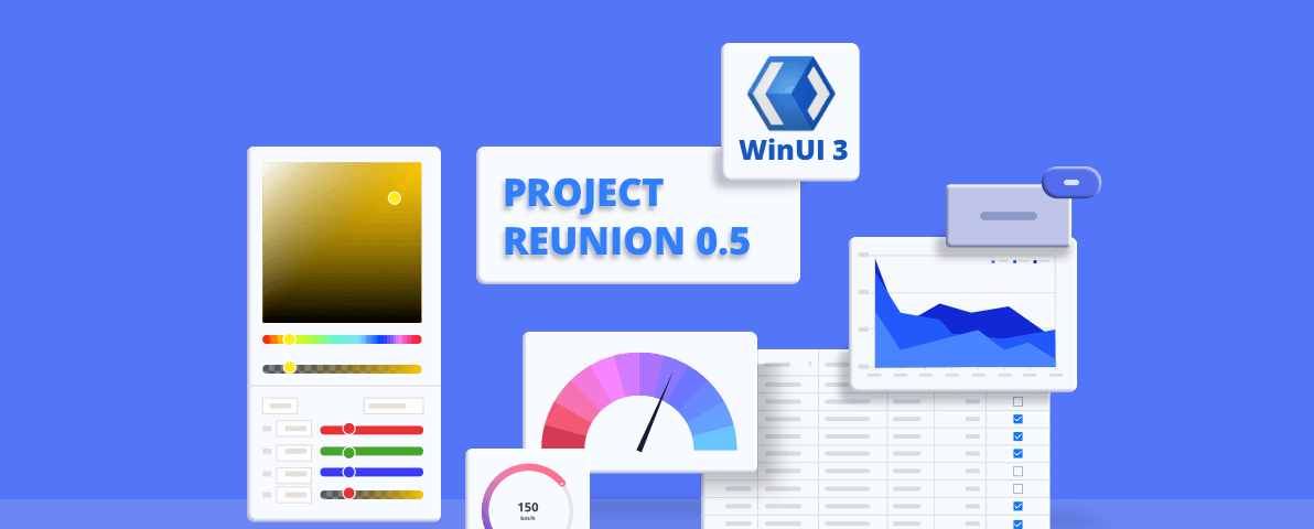 Syncfusion WinUI Controls Are Compatible with WinUI 3 Project Reunion 0.5!