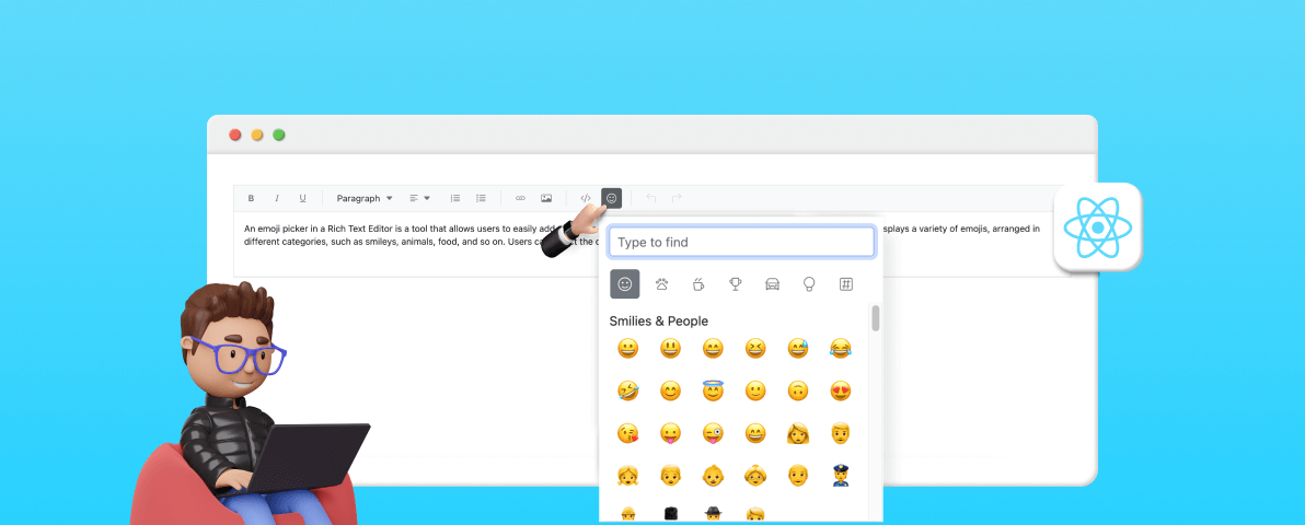 Introducing Emoji Icons Support in the React Rich Text Editor