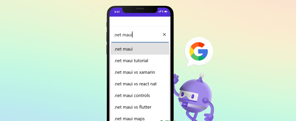 Google-Powered Autocomplete: Leveraging Search Suggestions in .NET MAUI