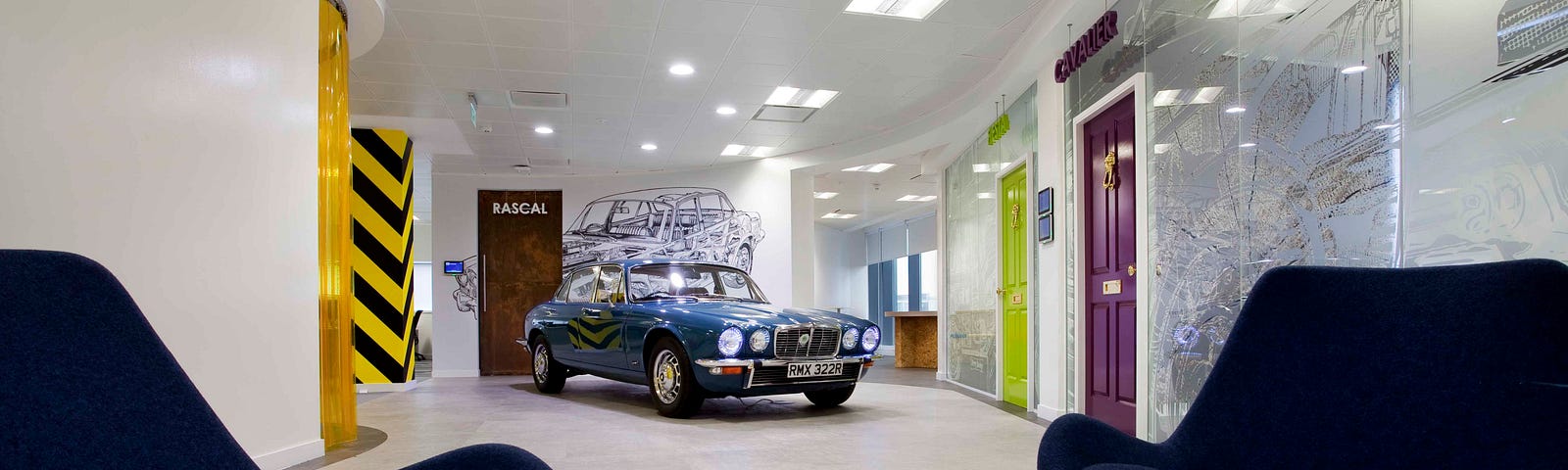 The Auto Trader office