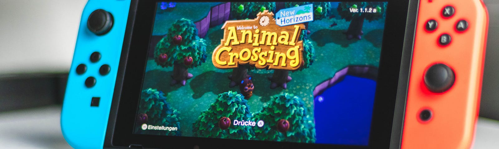 Animal Crossing game on Nintendo Switch