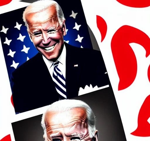 Joe Biden happy democrats outperformed in the 2022 Midterms