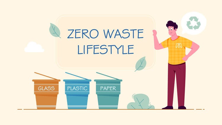 Zero waste lifestyle image