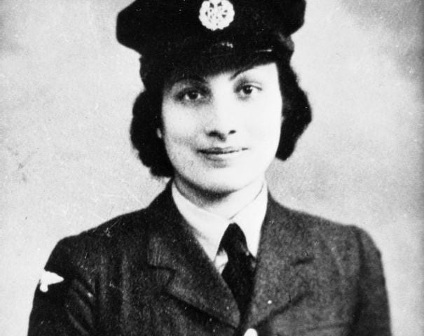 Hon. Assistant Section Officer Noor Inayat Khan (code name Madeleine), George Cross, MiD, Croix de Guerre avec Etoile de Vermeil. Noor Inayat Khan served as a wireless operator with F Section, Special Operations Executive.