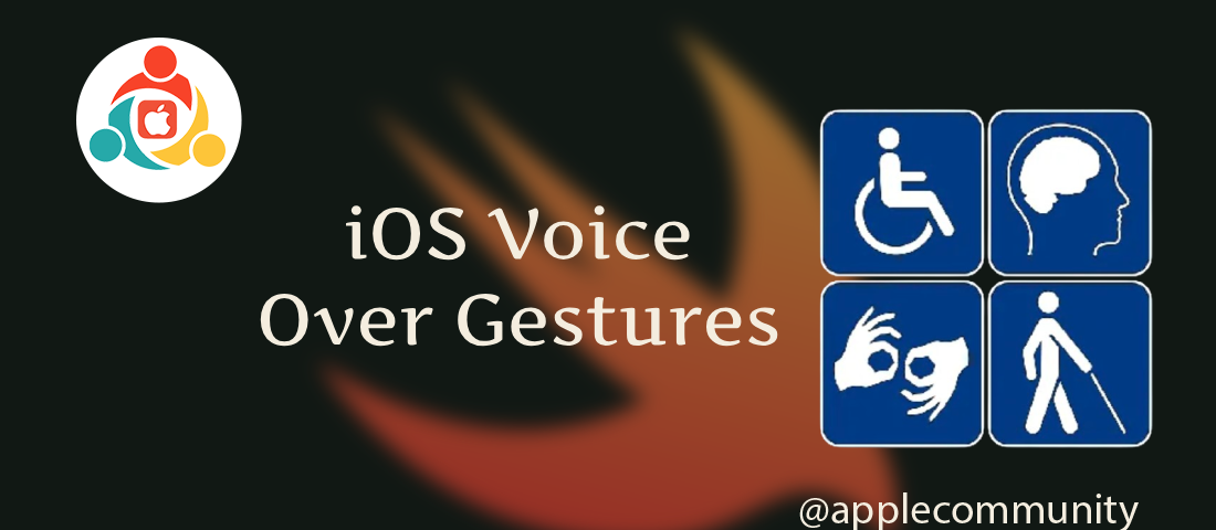 iOS Voice Over Gestures