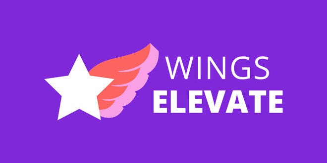 WINGS ELEVATE Logo