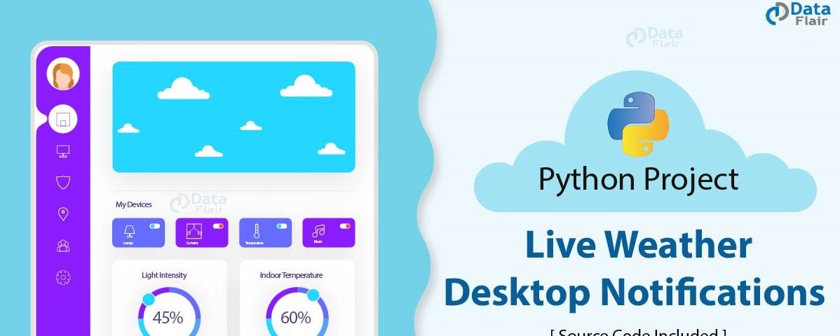 Live Weather Application using Python